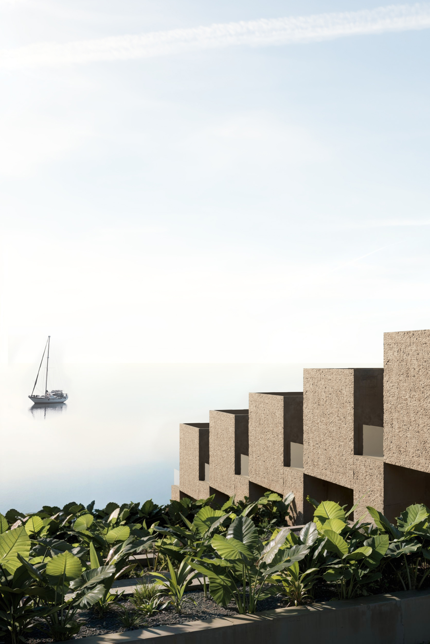 VIVIENDAS SOBRE EL ACANTILADO